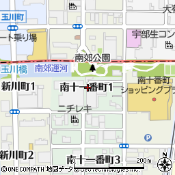 〒455-0006 愛知県名古屋市港区南十一番町の地図