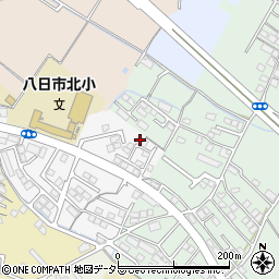 滋賀県東近江市建部日吉町458-7周辺の地図