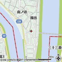 愛知県名古屋市中川区下之一色町操出7周辺の地図