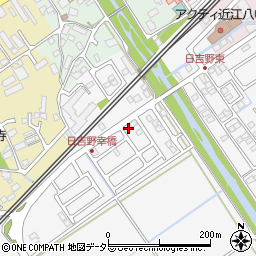 滋賀県近江八幡市日吉野町643周辺の地図