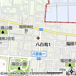 愛知県名古屋市港区八百島1丁目812周辺の地図