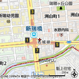 愛知県名古屋市瑞穂区瑞穂通8丁目19周辺の地図