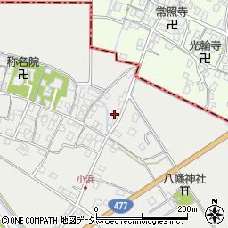 滋賀県守山市小浜町586周辺の地図