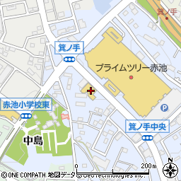 愛知県日進市赤池町箕ノ手2-1414周辺の地図