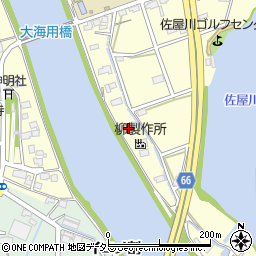 愛知県海部郡蟹江町蟹江新田吉左エ門裏周辺の地図