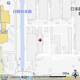 日軽情報システム株式会社　蒲原センター周辺の地図
