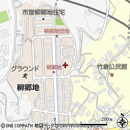 静岡県三島市柳郷地80周辺の地図