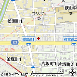 岡崎信用金庫瑞穂支店周辺の地図