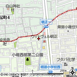 愛知県名古屋市港区明正1丁目64周辺の地図