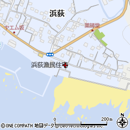 千葉県鴨川市浜荻1379-1周辺の地図