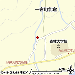 兵庫県宍粟市一宮町能倉900周辺の地図