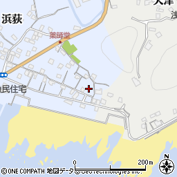 千葉県鴨川市浜荻1324-1周辺の地図