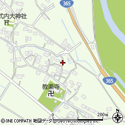 三重県いなべ市大安町片樋1052周辺の地図