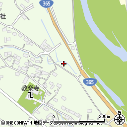 三重県いなべ市大安町片樋1305-1周辺の地図