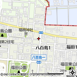 愛知県名古屋市港区八百島1丁目703-1周辺の地図