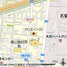 クリエイトＳＤ沼津新沢田店周辺の地図