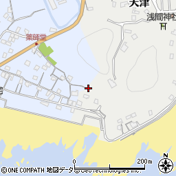 千葉県鴨川市天津18周辺の地図