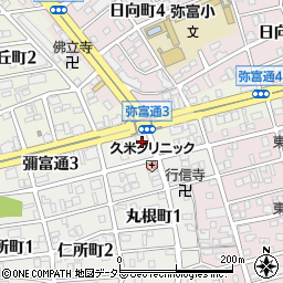 スギ薬局弥富通店周辺の地図