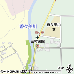 岡山県苫田郡鏡野町香々美854周辺の地図