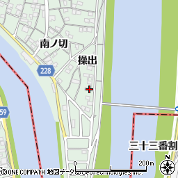 愛知県名古屋市中川区下之一色町操出12周辺の地図