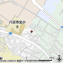滋賀県東近江市建部日吉町464周辺の地図
