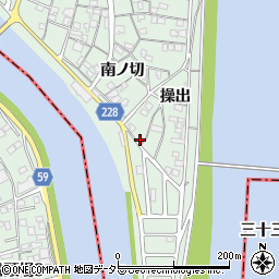 愛知県名古屋市中川区下之一色町三角19周辺の地図