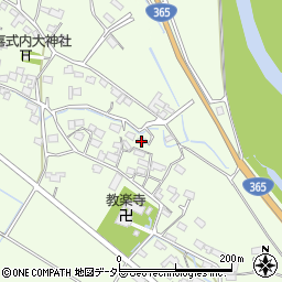 三重県いなべ市大安町片樋1047周辺の地図