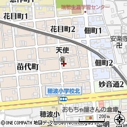 愛知県名古屋市瑞穂区苗代町19-22周辺の地図