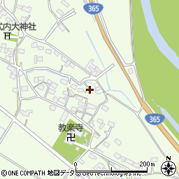 三重県いなべ市大安町片樋1049周辺の地図