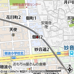 愛知県名古屋市瑞穂区佃町2丁目10周辺の地図