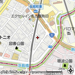 竹中塗料店周辺の地図
