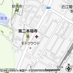 エイブルネットワーク堅田店周辺の地図