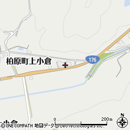 兵庫県丹波市柏原町上小倉144周辺の地図