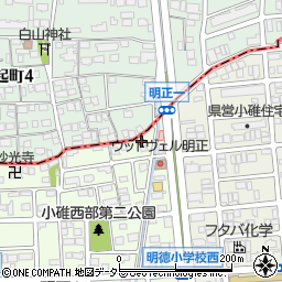 愛知県名古屋市港区明正1丁目62周辺の地図