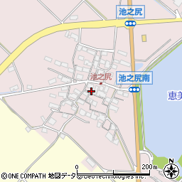 滋賀県東近江市池之尻町177-1周辺の地図