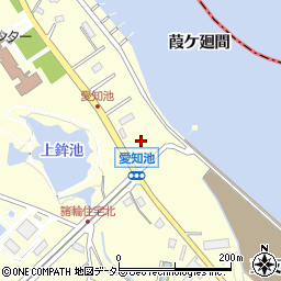 愛知県愛知郡東郷町諸輪上鉾周辺の地図