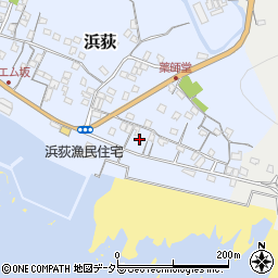 千葉県鴨川市浜荻1364周辺の地図