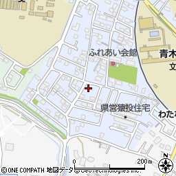 小野田荘　南棟周辺の地図