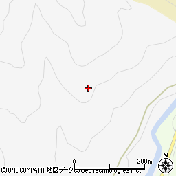 愛知県北設楽郡設楽町川向池ケ原周辺の地図