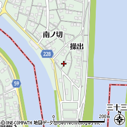 愛知県名古屋市中川区下之一色町三角20周辺の地図
