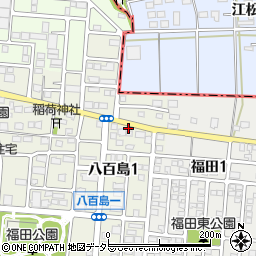 愛知県名古屋市港区八百島1丁目611周辺の地図