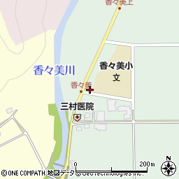 岡山県苫田郡鏡野町香々美849周辺の地図