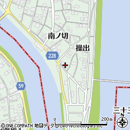 愛知県名古屋市中川区下之一色町三角24周辺の地図