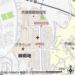 静岡県三島市柳郷地105-2周辺の地図