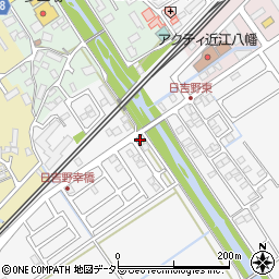 滋賀県近江八幡市日吉野町628周辺の地図