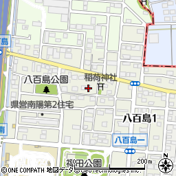 愛知県名古屋市港区八百島2丁目1003周辺の地図