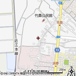 滋賀県東近江市建部日吉町334周辺の地図