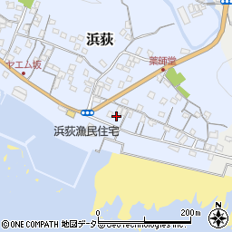 千葉県鴨川市浜荻1368周辺の地図