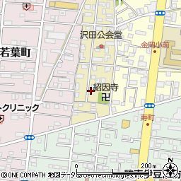 静岡県沼津市沢田町3-8周辺の地図