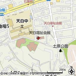 名古屋市役所健康福祉局　天白福祉会館周辺の地図